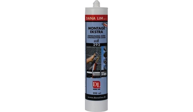 Dana Lim Asennusliima extra 292 290ml musta – kuva 1/1