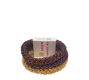Pipol's Bazaar Sunny Elastic 4 Set Glitz - Gold - ONE SIZE