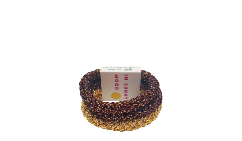 Pipol's Bazaar Sunny Elastic 4 Set Glitz - Gold - ONE SIZE