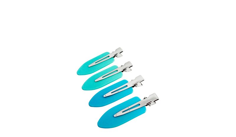 Pipol's Bazaar Clip Set Turqoise + Light Blue 4 Pcs - Blue - ONE SIZE