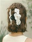 Pipol's Bazaar Mindy Flower Clamp White - White - ONE SIZE