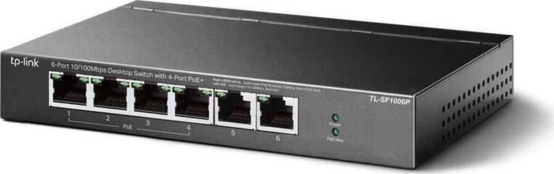 TP-Link TL-SF1006P, kytkin