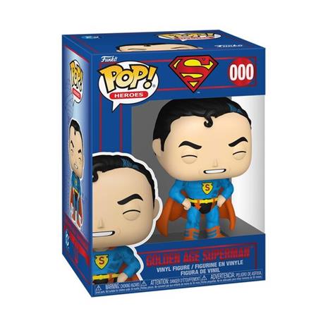 Funko Pop! Heroes: Dc Comics - Golden Age Superman FIGU