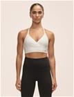 Casall Wrap Sports Bra - White - XL