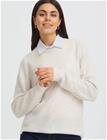Fransa Fazacollar 1 Accessoires - White - S/M