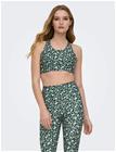 Only Play Onpmille-2 Aop Sports Bra - Green - XL