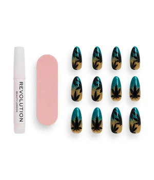 REVOLUTION Flawless False Nails Chilled Tekokynnet 1 kpl
