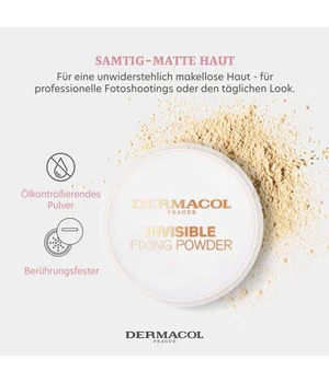 Dermacol Invisible Fixing Powder Irtopuuteri 13 g Light
