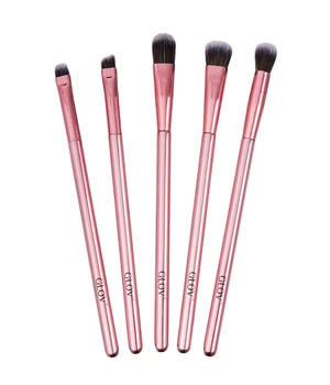 GLOV Eye Make-up Brushes Pink Sivellinsetti 1 kpl