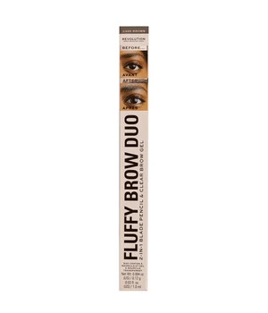 REVOLUTION Fluffy Brow Filter Duo Kulmakynä 1 ml Dark Brown