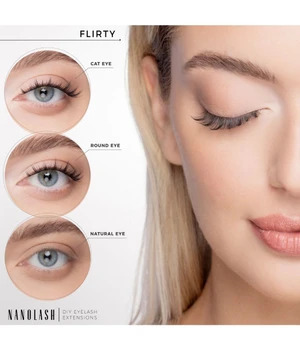 Nanolash DIY Eyelash Extensions Flirty
