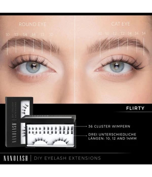 Nanolash DIY Eyelash Extensions Flirty