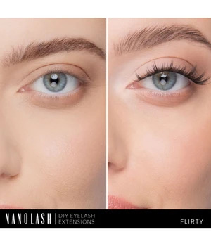 Nanolash DIY Eyelash Extensions Flirty