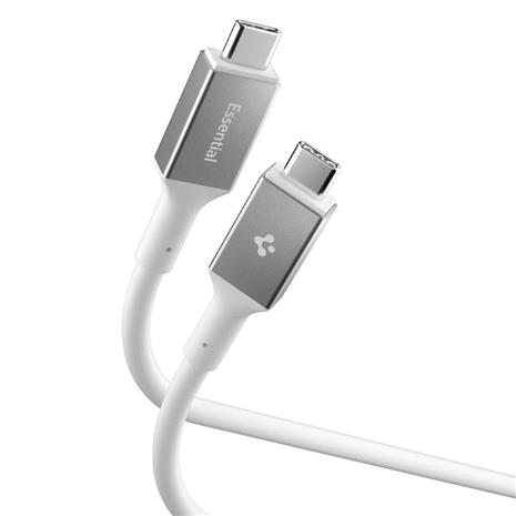 Spigen Essential USB C to USB C 100W Cable white EB10020CC