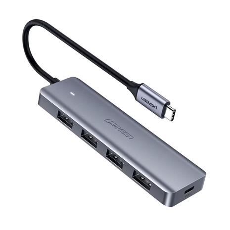 USB-C jakaja, harmaa