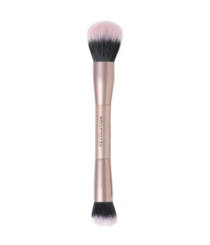 REVOLUTION Cheek Chisel Blush & Bronze Duo Brush Poskipunasivellin 1 kpl