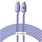 Baseus Crystal Shine cable USB-C to USB-C 100W 2m – kuva 6
