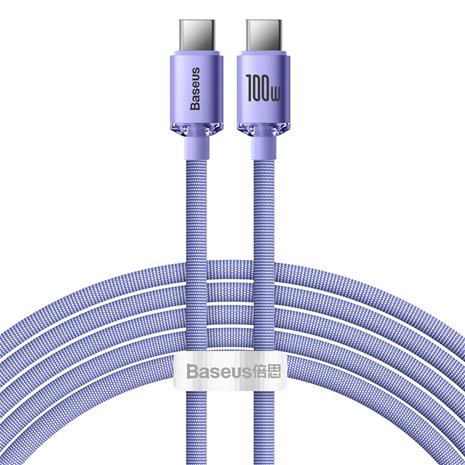 Baseus Crystal Shine cable USB-C to USB-C 100W 2m