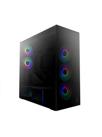 ARCTIC Xtender VG (Black) Premium E-ATX PC Case with Vertical GPU Mounting