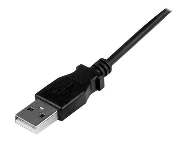 StarTech.com 1m Micro USB Cable - A to Up Angle Micro B