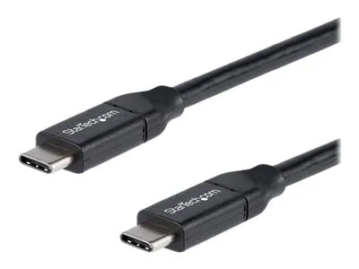 StarTech.com USB-C to USB-C Cable w/ 5A PD - M/M - 2 m (6 ft.) - USB 2.0 - USB-IF Certified