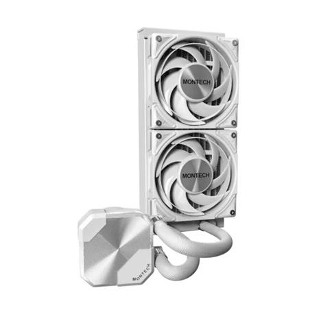 Montech HyperFlow240 Silent White - CPU Vesijäähdytys - Max 25 dBA