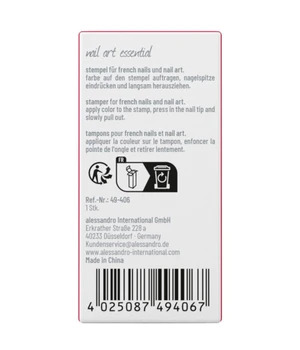 Alessandro Striplac French Stamper Geelilakka 1 kpl