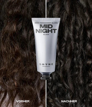 SHYNE GLOSS Midnight Black Hiusväri 100 ml