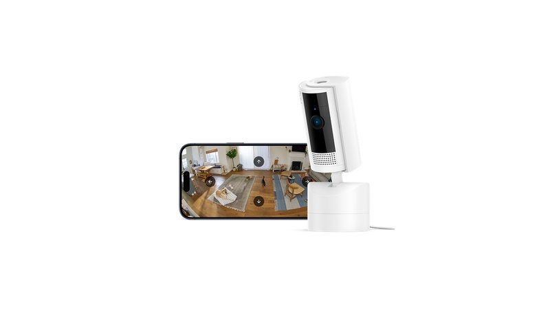 Ring Pan-Tilt Indoor Cam - White