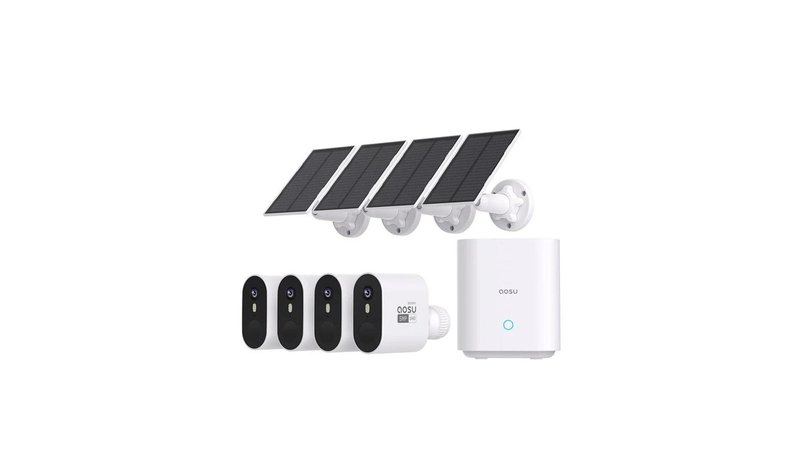 Aosu SolarCam System Max - 4 Camera's – kuva 1/1