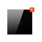 Avatto Smart Light Switch WiFi TS02-EU-B1 1 Way TUYA (black)