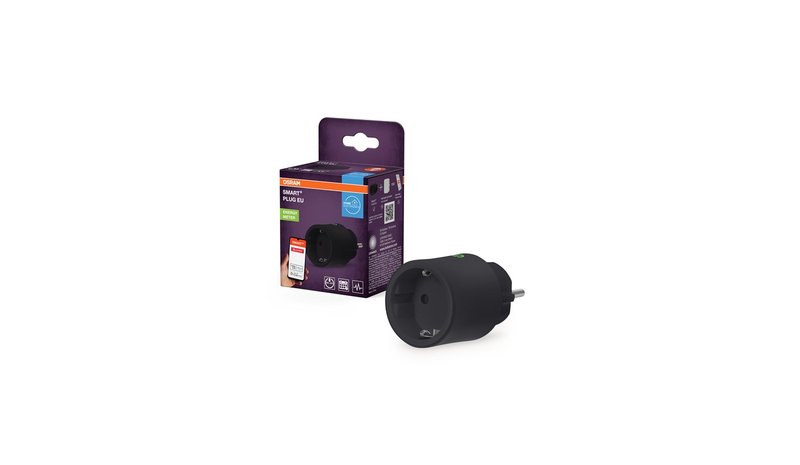 Osram SMART+ Plug with energymeter Zigbee black – kuva 1/2