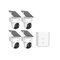 Aosu SolarCam D1 Classic Kit - 4 Camera's – kuva 1