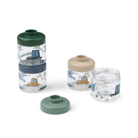 LIEWOOD Eväsrasiat 100 ml 4-pack, Cars/Sandy