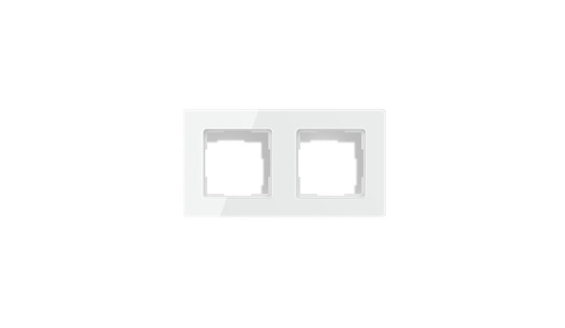 Avatto 2 Socket TS20 Light Switch Frame - White