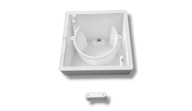 Light Solutions Shelly - Wall Display Table Stands - 35 degrees - White – kuva 1/1