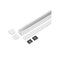 Light Solutions Aluminiumsprofil - Model L - 20mm LED strip - Hvid – kuva 1