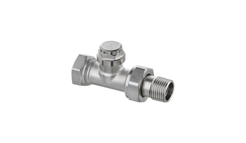 IMI Hydronic Ta raditrim paluuventtiili suora 12 lukitusvarustuksella ja lämpöpatterin liittimellä. – kuva 1/2