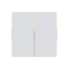 Avatto Touch ZigBee Light Switch Quad TUYA - TS60-EU-W4 - White