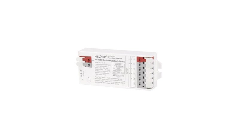 Miboxer LED Controller - 3-in-1 - RGB-CCT - DC12/24V - Zigbee 3.0 – kuva 1/1