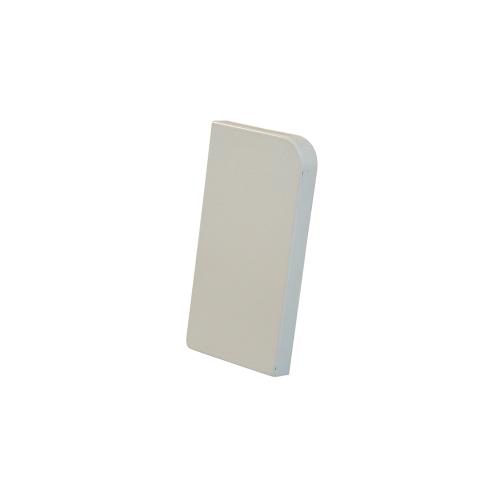 Gabotherm End piece left white