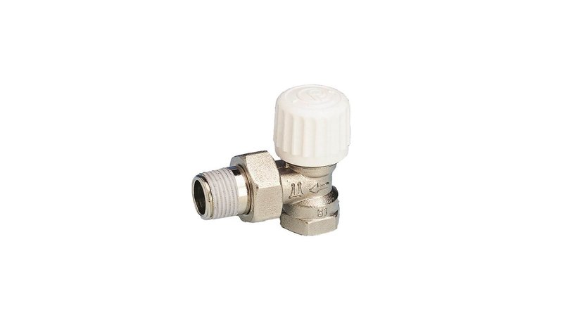 Pettinaroli Radiator valve angled 1/2" – kuva 1/1