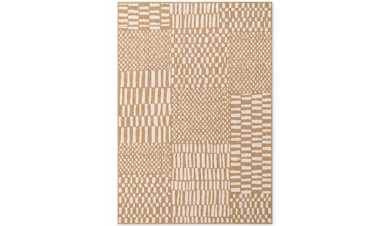 Ted Baker Haringey Flatweave ulkomatto Barkham Juutti valkoinen 200x300