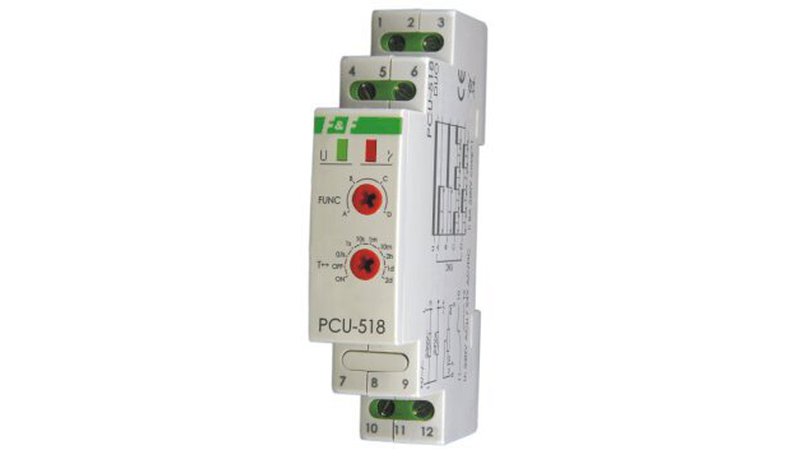Aikarele F&f Pcu-518duo 0.1s-576h 230vac 24vac/dc