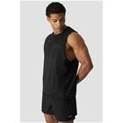 Grit Deep Cut Tank, Stonewashed Black
