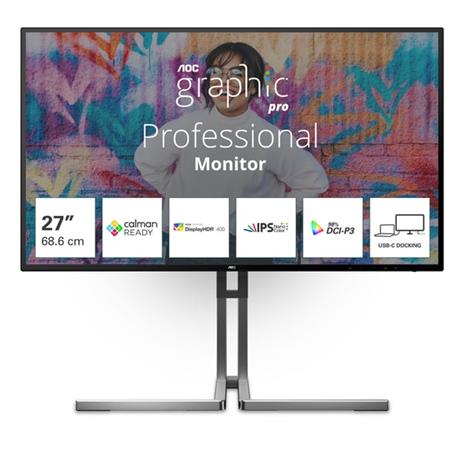 AOC U27U3CV (27"), näyttö