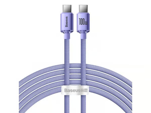 Baseus Crystal Shine cable USB-C to USB-C 100W 2m