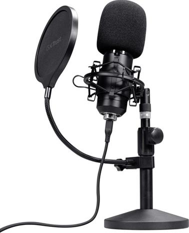 Trust GXT 269 Emita II Black Studio microphone