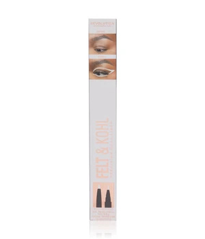 REVOLUTION Felt & Kohl Eyeliner Silmänrajauskynä 0.16 g White