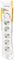 Deltaco GT-0600 Power Strip - 1.5 m – kuva 2